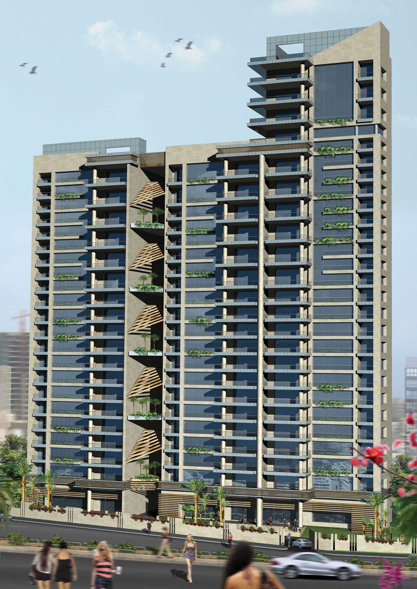 Carlton, Ras Beirut, Charle De Goulle Avenue